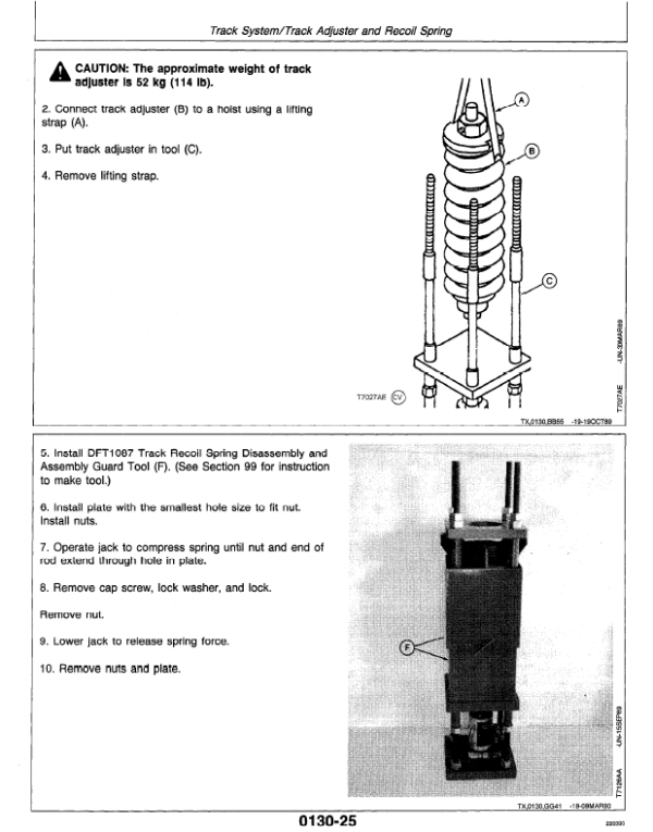 John Deere 70 Excavator Service Manual TM-1376