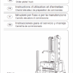 Still MX-X Generation 1,2 80v Order Picker Workshop Repair Manual