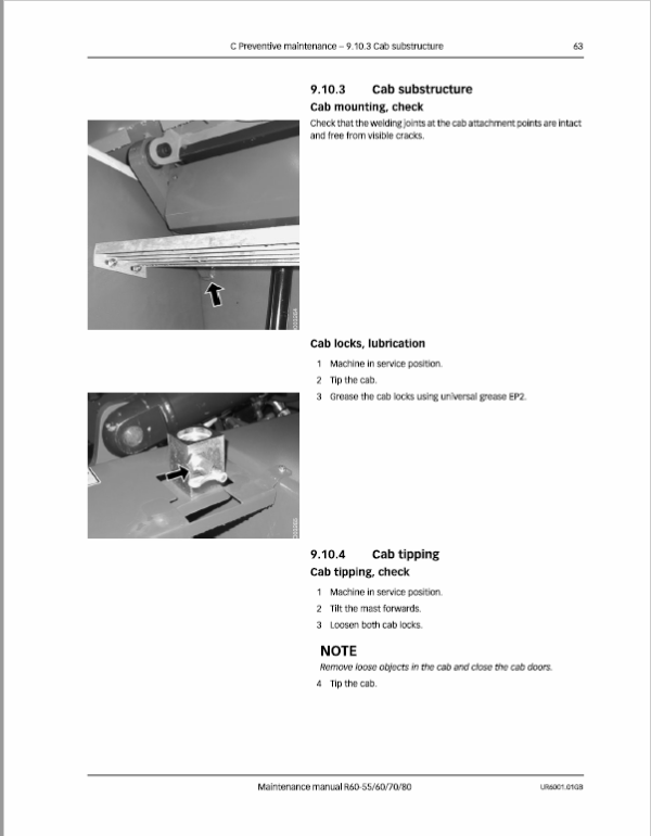 Still Electric Fork Truck R60-55, R60-60, R60-70, R60-80 Workshop Repair Manual