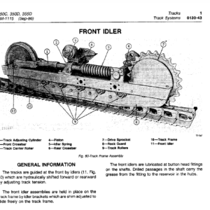 John Deere 350C, 350D, 355D Crawler Tractor Loaders Service Manual