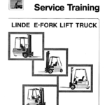 Linde Type 325 Electric Forklift Truck: E20, E25, E30 Workshop Service Manual