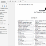Nissan X-Trail T30 – 2001-2007 Repair Manual