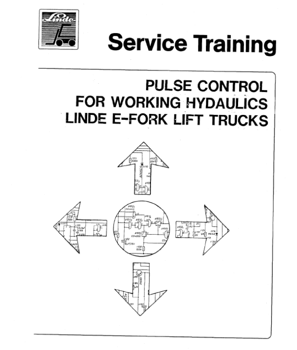 Linde Type 322, 323, 324 Forklift Model: E10, E12, E14, E15, E16, E20, E25, E30 Workshop Service Manual