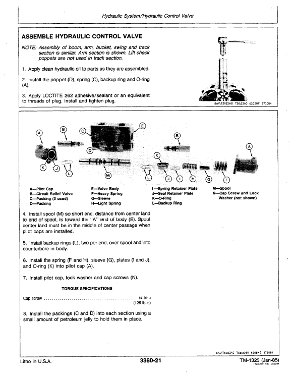 John Deere 690C, 693C Excavator Service Manual