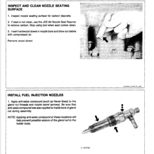 John Deere 790, 792 Excavator Service Manual TM-1320