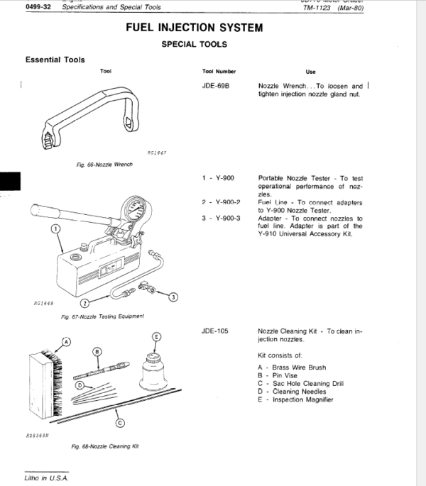 John Deere 770 Motor Grader Service Manual TM-1123