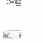 John Deere 762B, 862B Scraper Service Manual TM-1489 & TM-1490