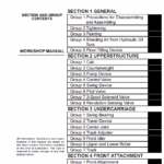 Hitachi ZX60USB-3 and ZX60USB-3F Excavator Service Manual