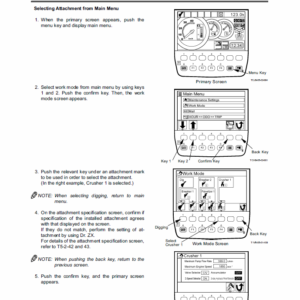 Hitachi ZAXIS ZX210W-3 and ZX220W-3 Excavator Service Manual