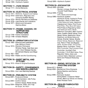 John Deere 495D Excavator Service Manual