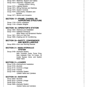 John Deere 410B, 410C, 510B, 510C Backhoe Loader Service Manual