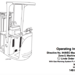 Linde Type 149 Order Picker: N20-N25 Training (Workshop) Manual