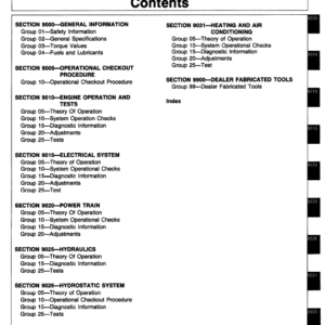 John Deere 655B and 755B Crawler Manual