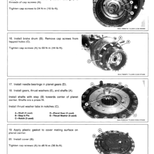 John Deere 495D Excavator Service Manual