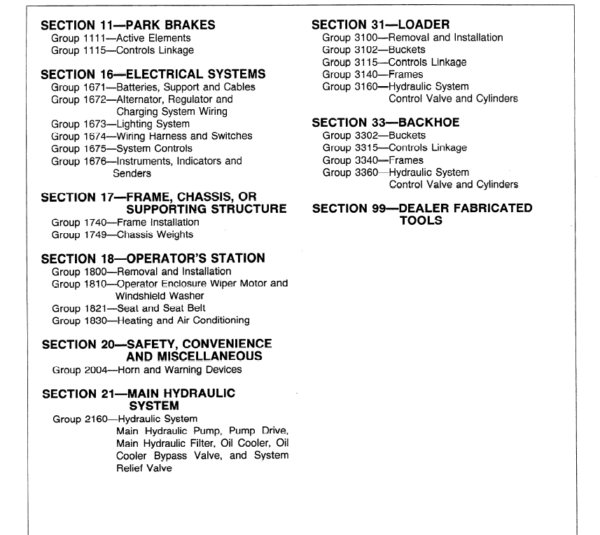 John Deere 710C Backhoe Loader Manual TM-1450 & TM-1451