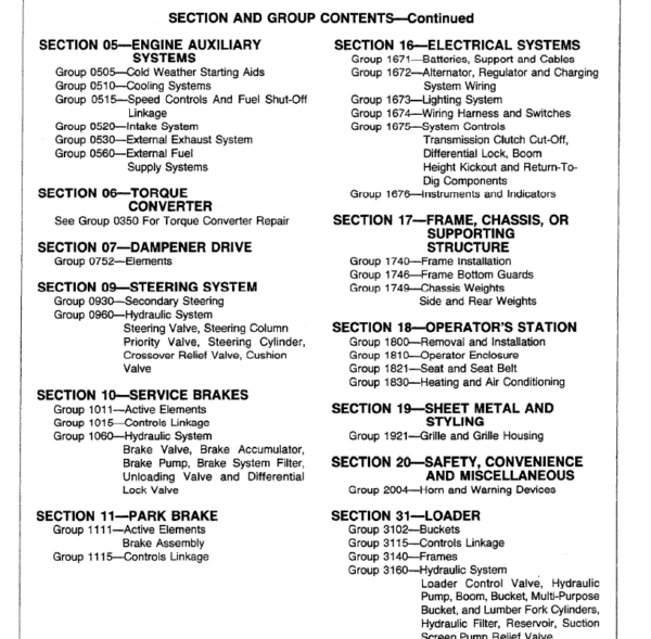 John Deere 444D, 544D and 644D Loader Service Manual TM-1341