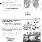John Deere 762B, 862B Scraper Service Manual TM-1489 & TM-1490