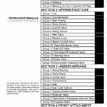 Hitachi ZAXIS ZX210W-3 and ZX220W-3 Excavator Service Manual