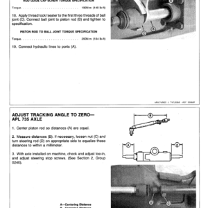 John Deere 210C, 310C, 315C Backhoe Loader Service Manual