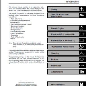 John Deere 2653, 2653A Utility Mower Service Manual