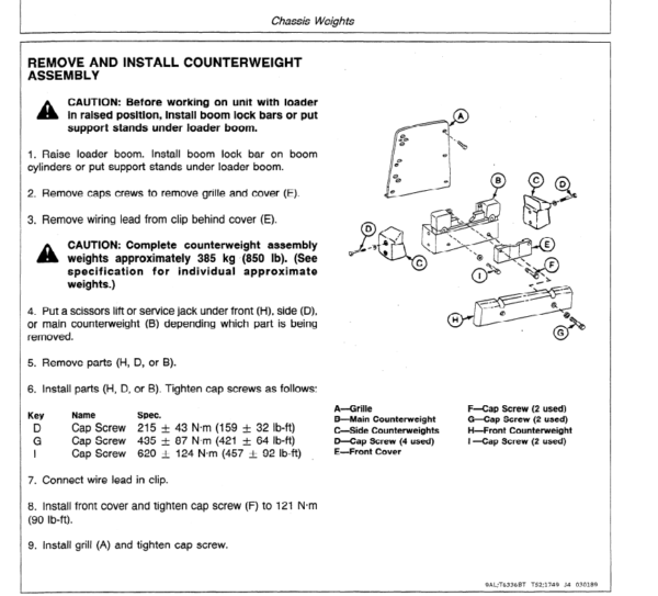 John Deere 710C Backhoe Loader Manual TM-1450 & TM-1451