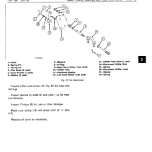 John Deere 670A, 672A Motor Grader Service Manual TM-1188