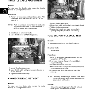 John Deere 1842GV, 1842HV Sabre Yard Tractors Repair Technical Manual (TM1740) - Image 4