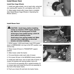 John Deere 1842GV, 1842HV Sabre Yard Tractors Repair Technical Manual (TM1740) - Image 3