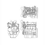 OM Pimespo 4D98E Diesel Engine For Forklift Trucks Shop Manual