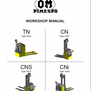 OM Pimespo TN Type 4526, CN Type 4525, CNS Type 4527 and CNI Type 4528 Workshop Manual