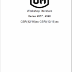OM PIMESPO FIAT CSR, TLR, CSRi, TSR, CSR12ac, CSR16ac Workshop Repair Manual