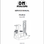 OM PIMESPO Four D Series X049 Workshop Repair Manual