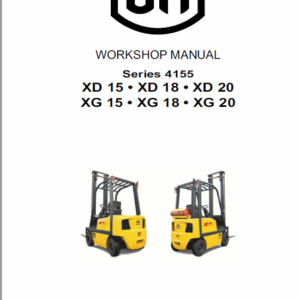 OM Pimespo XD15, XD18 and XD20 Forklift Repair Workshop Manual