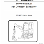 Bobcat 324 Compact Excavator Service Manual