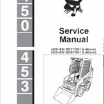 Bobcat 450 and 453 Skid-Steer Loader Service Manual