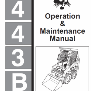 Bobcat 440, 443 and 443B Skid-Steer Loader Service Manual