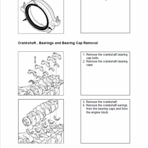 OM Pimespo Engine 3.0L For Forklift Trucks Repair Rules Manual