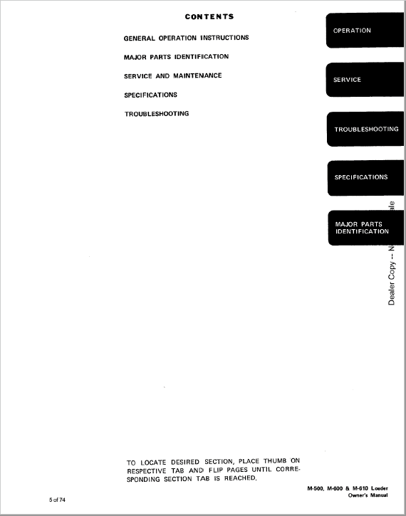 Bobcat X56 and X76 Excavator Service Manual