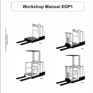 OM Pimespo XOP1 Ordre Picker Workshop Repair Manual