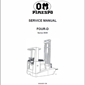 OM PIMESPO Four D Series X049 Workshop Repair Manual