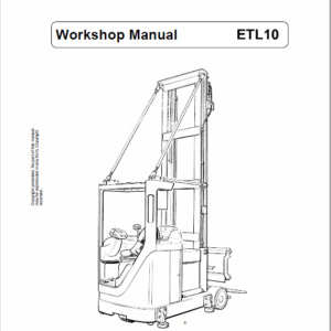 OM Pimespo ETL10 Forklift Workshop Manual