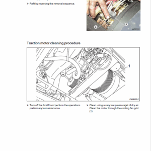 OM Pimespo XE60, XE70 and XE80 Forklift Workshop Manual