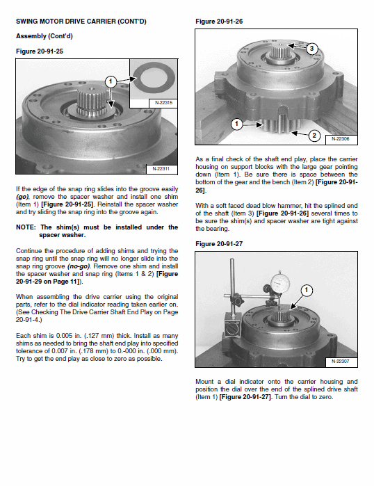 Bobcat 337 and 341 Excavator Service Manual