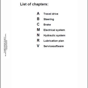 OM Pimespo XRN Reach Trucks Workshop Repair Manual