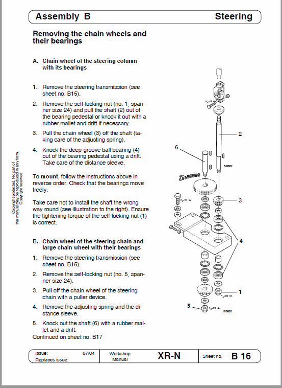 OM Pimespo XRN Reach Trucks Workshop Repair Manual