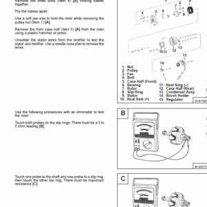 Bobcat 642B Skid-Steer Loader Service Manual