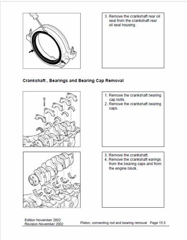 OM Pimespo Engine 3.0L For Forklift Trucks Repair Rules Manual