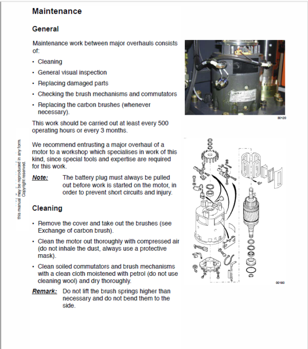 OM Pimespo XOP1 Ordre Picker Workshop Repair Manual