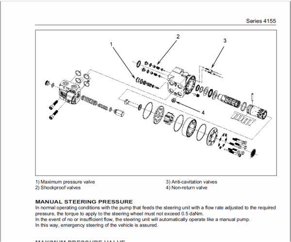 OM Pimespo XD15, XD18 and XD20 Forklift Repair Workshop Manual