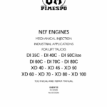 OM Pimespo XD40, XD45 and XD50 Forklift Workshop Manual